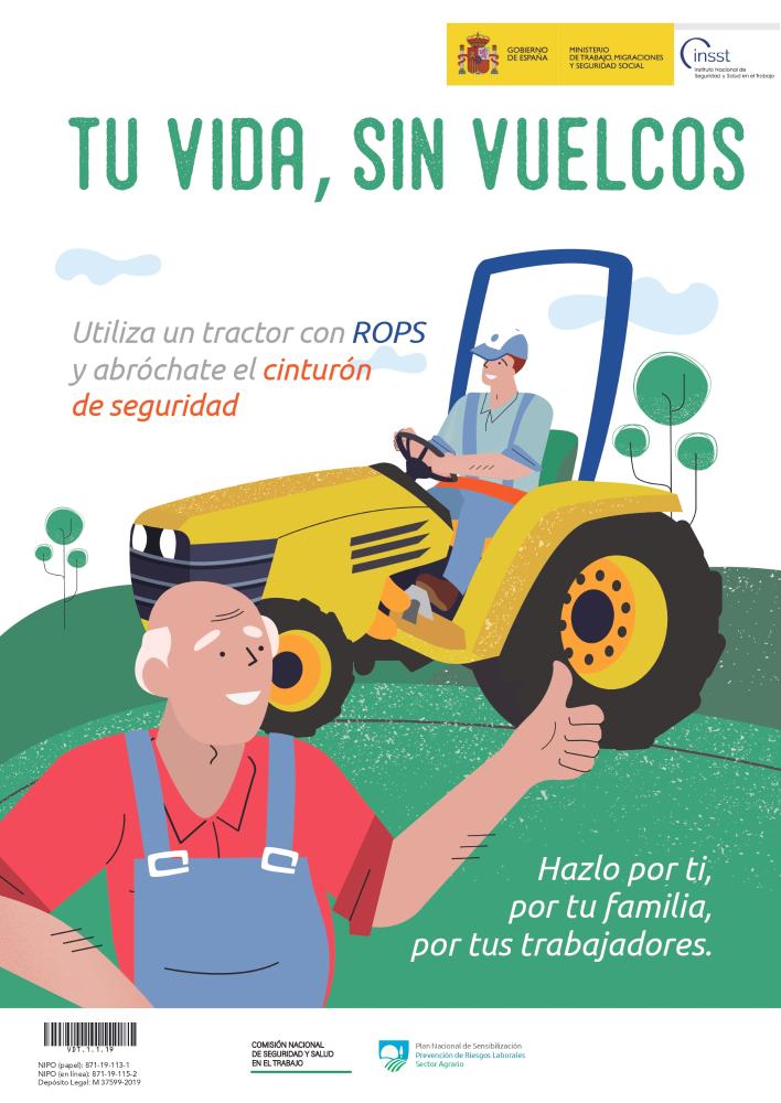 Imagen CAMPAÑA VUELCO DE TRACTOR: “TU VIDA, SIN VUELCOS”